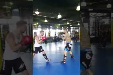 robert seres vs felix seres light sparing mma