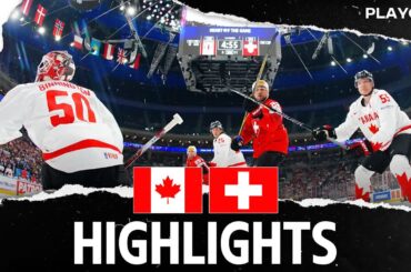 Highlights | Canada vs. Switzerland | 2024 #MensWorlds