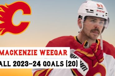 Mackenzie Weegar (#52) All 20 Goals of the 2023-24 NHL Season