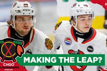 Which Chicago Blackhawks' prospect needs to make the leap next season? | CHGO Blackhawks Podcast