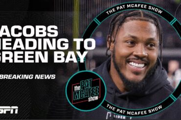 🚨 Josh Jacobs is signing with the Packers 🚨 🧀 | The Pat McAfee Show