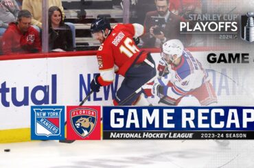 Gm 4: Rangers @ Panthers 5/28 | NHL Highlights | 2024 Stanley Cup Playoffs