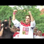 Czech Ice Hockey team celebrates the title of world champions with the fans - oslavy mistrů světa