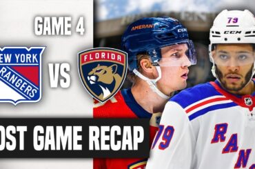 Ranger Fan Reaction Round 3 Game 4┃NYR-2 FLA-3! THE RANGERS LOSE IN OVERTIME, SERIES TIED!