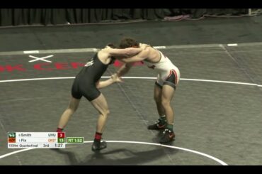 133lbs Daton Fix (Oklahoma State) maj dec Ty Smith (Utah Valley)