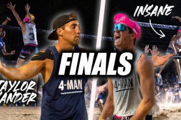 The 4-Man ATX Men's FINAL | HAWAII vs CALIFORNIA 4v4 Pro Beach Volleyball