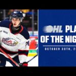 OHL Play of the Night: Matyas Sapovaliv Sets up the Winner!