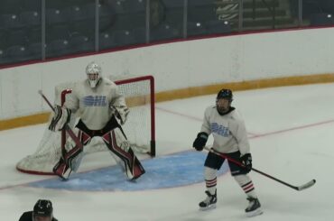 Goaltender Boe Piroski at the Niagara IceDogs Training Camp