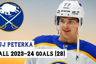 JJ Peterka (#77) All 28 Goals of the 2023-24 NHL Season