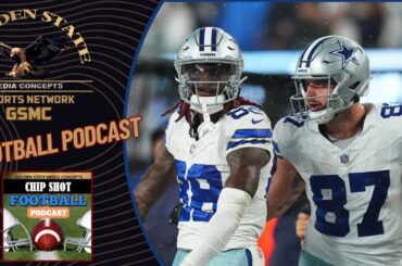 Wide Receiver Groups in the NFC East: Do Cowboys have Enough? | GSMC Chip Shot Football Podcast