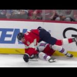 Dmitry Kulikov levels Cuylle with a hit in game 6 vs Rangers (1 jun 2024)