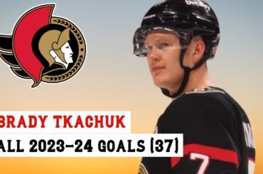 Brady Tkachuk (#7) All 37 Goals of the 2023-24 NHL Season