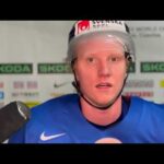 Rasmus Dahlin om halsskydd - ”Måste ta det på allvar” | Hockey-VM | 2024-05-11