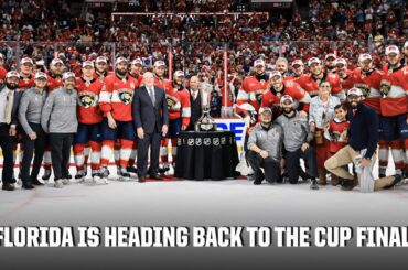 Florida Panthers win the Eastern Conference FULL REACTION [Handshake line, interviews & analysis]