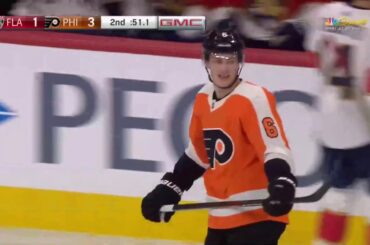 Travis Sanheim Goal - Philadelphia Flyers vs Florida Panthers (2/10/20)