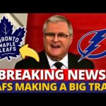 URGENT! LEAFS MAKING BIG TRADE WITH TAMPA BAY! REINFORCEMENT ARRIVING IN TORONTO! MAPLE LEAFS NEWS