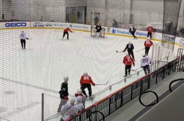 Devils’ Kyle Palmieri scores practice goal