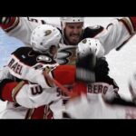 Getzlaf blocks shot, checks hand then sets up Silfvergberg in OT