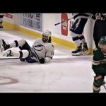 Marcus Foligno Stands Up Big Pat Maroon