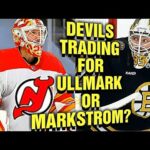 NJ Devils TRADING their 1st Rd Pick for A Goalie like Markstrom, Ullmark, Saros, or Gibson?