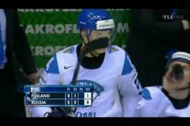 Mikael Granlund 1-0 Goal Finland - Russia - 2011 Hockey