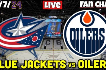 Columbus Blue Jackets vs Edmonton Oilers Live Game Audio NHL Live Stream