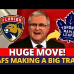 BREAKING! LEAFS MAKING BIG TRADE WITH PANTHERS! REINFORCEMENT ARRIVING IN TORONTO! MAPLE LEAFS NEWS