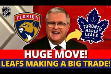 BREAKING! LEAFS MAKING BIG TRADE WITH PANTHERS! REINFORCEMENT ARRIVING IN TORONTO! MAPLE LEAFS NEWS