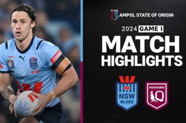 State of Origin 2024 | Blues v Maroons | Match Highlights