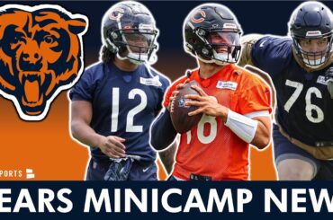 Chicago Bears Minicamp News Ft Caleb Williams, Velus Jones, Nate Davis + NO Teven Jenkins Extension?