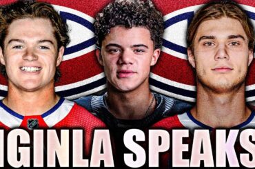 TIJ IGINLA SPEAKS OUT ABOUT COLE CAUFIELD & JURAJ SLAFKOVSKY (Montreal Canadiens Draft News)