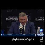 Sheldon Keefe's Last Interview as a Toronto Maple Leafs was a Wild One!