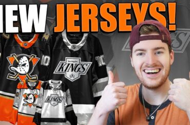 Anaheim Ducks And LA Kings Both Getting NEW JERSEYS Next Season?!