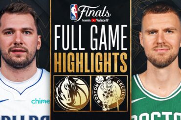 #5 MAVERICKS at #1 CELTICS | FULL GAME 1 HIGHLIGHTS | June 6, 2024