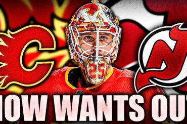 JACOB MARKSTROM OFFICIALLY WANTS OUT: "NO INTENTION TO PLAY FOR THE CALGARY FLAMES" + DEVILS UPDATE