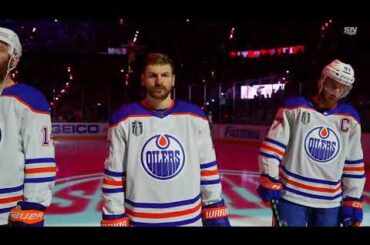 Starting lineups for Game 1 of the Stanley Cup Final  👊