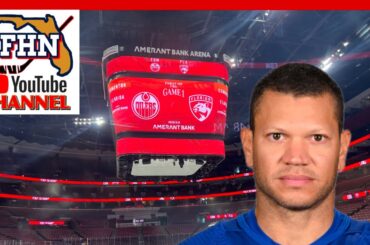 Kyle Okposo, Florida Panthers: Stanley Cup Final Media Day