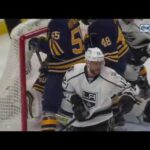 Anze Kopitar Scores on Robin Lehner | Kings Lead Sabres 1-0