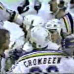 Mike Crombeen scores overtime winner 1981 Pittsburgh Penguins St Louis Blues