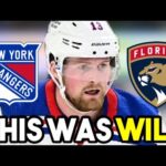 New York Rangers Are In A VERY GOOD SPOT Against The Florida Panthers!