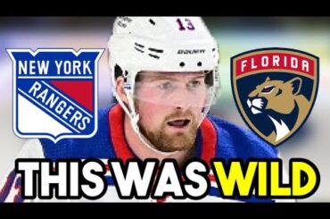 New York Rangers Are In A VERY GOOD SPOT Against The Florida Panthers!