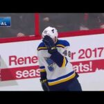 Ivan Barbashev first NHL goal vs Senators (7 feb 2017)