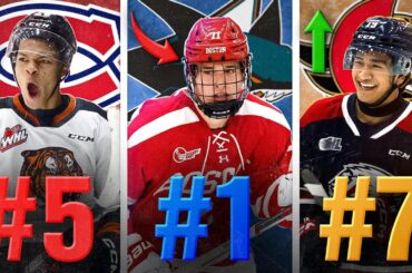 2024 NHL MOCK DRAFT! (Top 16 Picks)