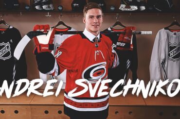 What gear does Andrei Svechnikov use?