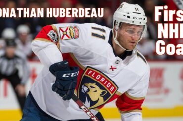 Jonathan Huberdeau #11 (Florida Panthers) first NHL goal Jan 19, 2013 (Classic NHL)