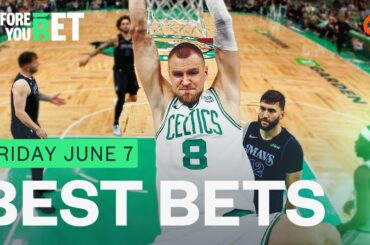 NBA FINALS MAVS VS CELTICS GAME 2 PICKS + MLB BETS & STANLEY CUP PREVIEW | BEFORE YOU BET 6-7-24