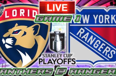 Florida Panthers vs New York Rangers Game 1 LIVE Stream Game Audio | NHL Playoffs Streamcast & Chat