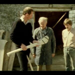 Brian Cody chosing his Hurls before the 1982 All-Ireland Hurling Final