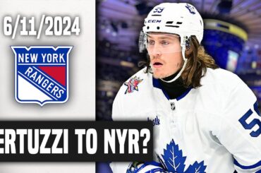 Tyler Bertuzzi To The Rangers? What His Contract Could Look Like And How He Could Fit!