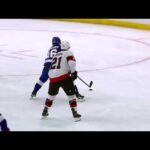 Nikita Kucherov spins and makes backhand assist on Sheary's goal vs Senators (11 apr 2024)